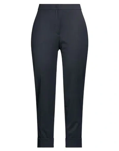 Pt Torino Woman Pants Midnight Blue Size 2 Viscose, Cotton, Virgin Wool, Elastane