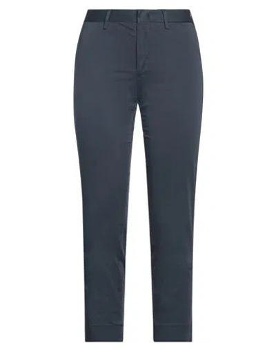 Pt Torino Woman Pants Midnight Blue Size 4 Cotton, Elastane