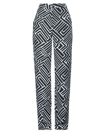 Pt Torino Woman Pants Midnight Blue Size 8 Polyester