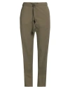 Pt Torino Woman Pants Military Green Size 6 Cotton, Elastane