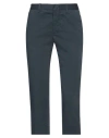 Pt Torino Woman Pants Navy Size 2 Cotton, Elastane In Navy Blue