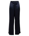 Pt Torino Woman Pants Navy Size 8 Triacetate, Polyester In Navy Blue