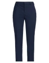 Pt Torino Woman Pants Navy Size 10 Cotton, Elastane In Blue