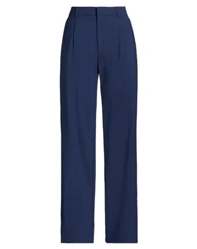 Pt Torino Woman Pants Navy Size 12 Virgin Wool, Elastane In Brown