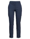 Pt Torino Woman Pants Navy Size 4 Cotton, Polyamide, Elastane In Navy