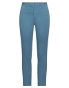 Pt Torino Woman Pants Blue Size 6 Polyester, Virgin Wool, Elastane
