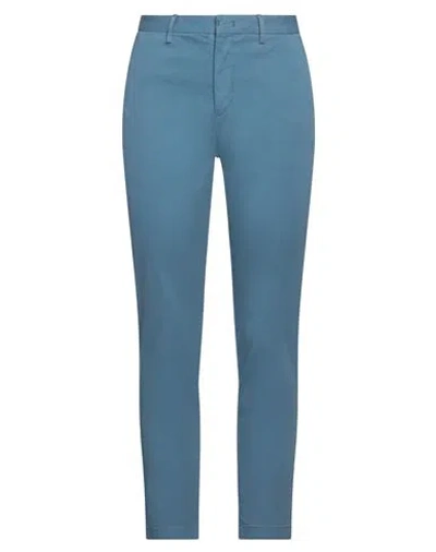 Pt Torino Woman Pants Blue Size 6 Polyester, Virgin Wool, Elastane