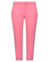 Pt Torino Woman Pants Pink Size 10 Cotton, Lyocell, Elastane In Pink