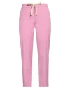Pt Torino Woman Pants Pink Size 6 Cotton, Elastane In Pink