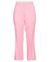 Pt Torino Woman Pants Pink Size 8 Viscose, Silk In Pink