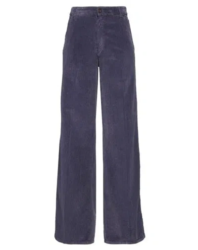 Pt Torino Woman Pants Purple Size 29 Cotton, Elastane