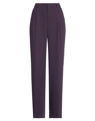 Pt Torino Woman Pants Purple Size 8 Polyester