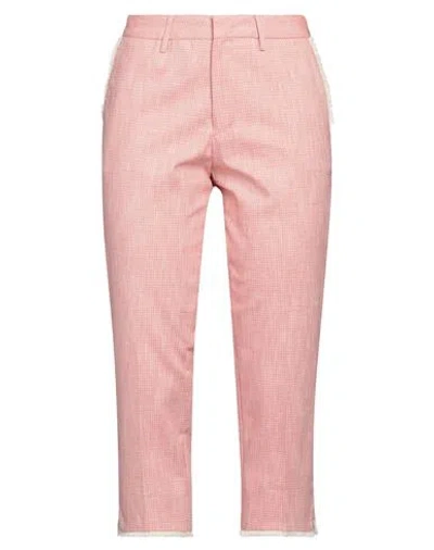 Pt Torino Woman Pants Red Size 8 Cotton, Elastane