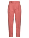 Pt Torino Woman Pants Rust Size 6 Virgin Wool, Elastane In Pink