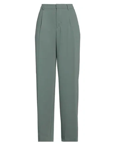 Pt Torino Woman Pants Sage Green Size 6 Polyester