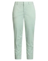 Pt Torino Woman Pants Sage Green Size 8 Cotton, Elastane