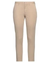Pt Torino Woman Pants Sand Size 8 Cotton, Elastane In Beige
