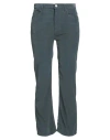 Pt Torino Woman Pants Slate Blue Size 26 Cotton, Lyocell, Elastane
