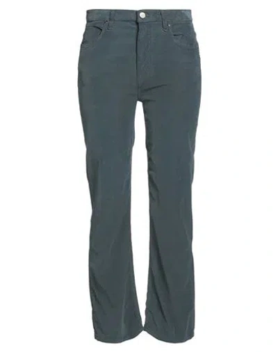 Pt Torino Woman Pants Slate Blue Size 26 Cotton, Lyocell, Elastane