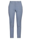 Pt Torino Woman Pants Slate Blue Size 4 Cotton, Elastane