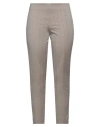 Pt Torino Woman Pants Dove Grey Size 12 Polyester In Grey
