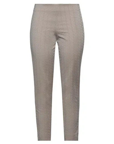 Pt Torino Woman Pants Dove Grey Size 12 Polyester