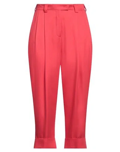 Pt Torino Woman Pants Tomato Red Size 12 Lyocell