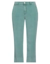 Pt Torino Woman Pants Turquoise Size 25 Cotton, Elastane In Blue
