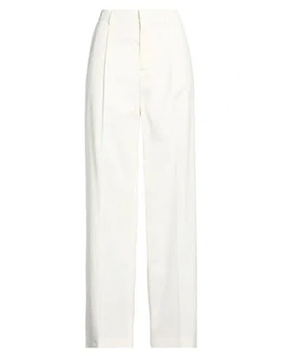 Pt Torino Woman Pants White Size 8 Cotton