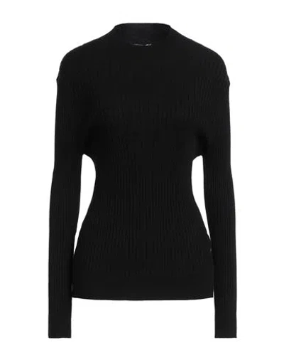 Pt Torino Woman Sweater Black Size 14 Viscose, Polyester
