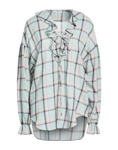 Pt Torino Woman Top Sky Blue Size 4 Cotton