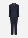 PT TORINO WOOL-BLEND DOUBLE BREASTED SUIT