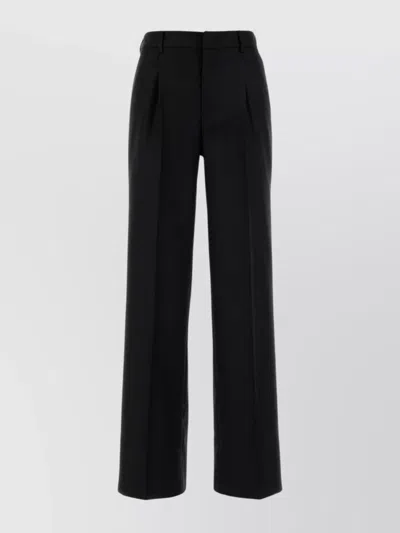 Pt Torino Wool Blend Lola Pant In Black