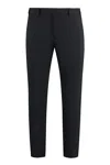 Pt Torino Man Pants Midnight Blue Size 34 Virgin Wool In Black