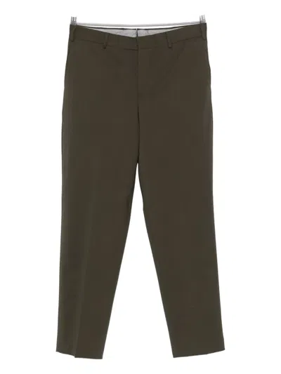 Pt Torino Wool-blend Trousers In Gray
