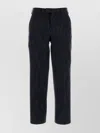 Pt Torino Wool Blend Trousers With Pockets And Loops In Blue