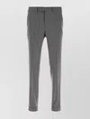 Pt Torino Grey Stretch Wool Pant In Gray