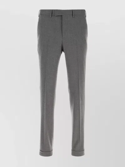 PT TORINO WOOL PANT CUFFED HEM