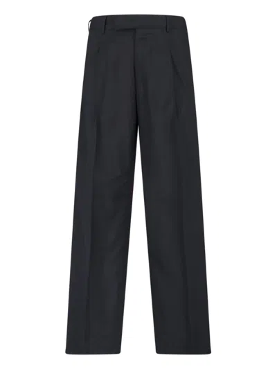 Pt Torino Wool Pants In Black