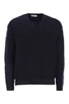 Pt Torino Wool Sweater With V-neck In Multi