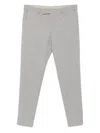 Pt Torino Wool Trousers In Gray