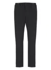 Pt Torino Rebel Pleated Trousers With Elastic Waistband In Black