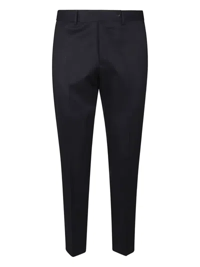 Pt Torino Wool Trousers In Blue
