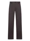 Pt Torino Michael Wool Trousers In Brown