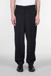Pt Torino Zi56 Pants In Black Wool
