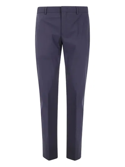 Pt Torino Dieci Pleated Pants In Blue