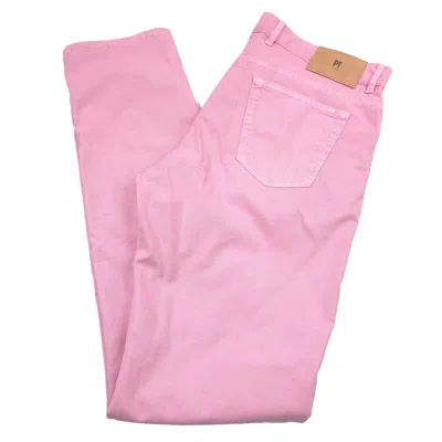Pre-owned Pt01 $395 Pt Torino Pink Slim Fit 5-pocket Pants Mens Size 38