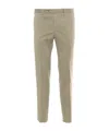 Pt01 Belt Loop Casual Pants In Gray