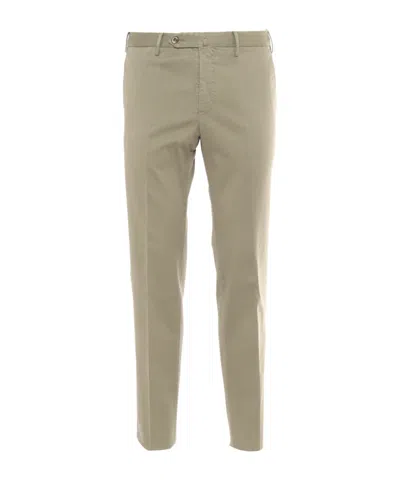 Pt01 Belt Loop Casual Pants In Gray