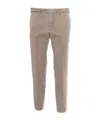 Pt01 Belt Loop Casual Pants In Brown